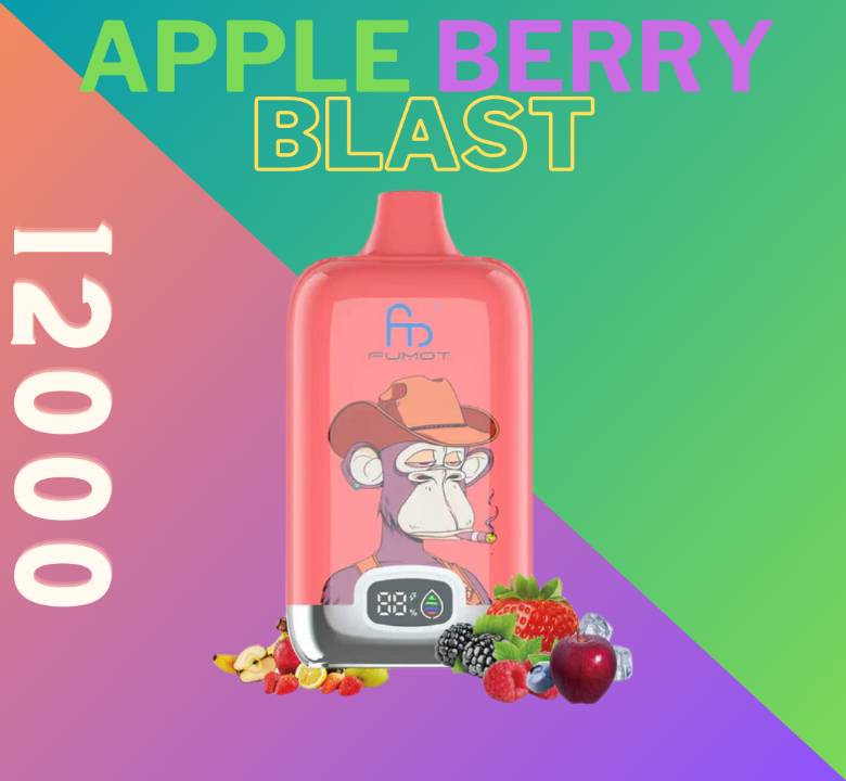 Randm Digital Box 12000 Apple Berry Blast 🍎💥🫐