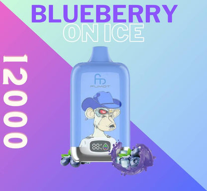 Randm Digital Box 12000 Blueberry on Ice 🫐🧊
