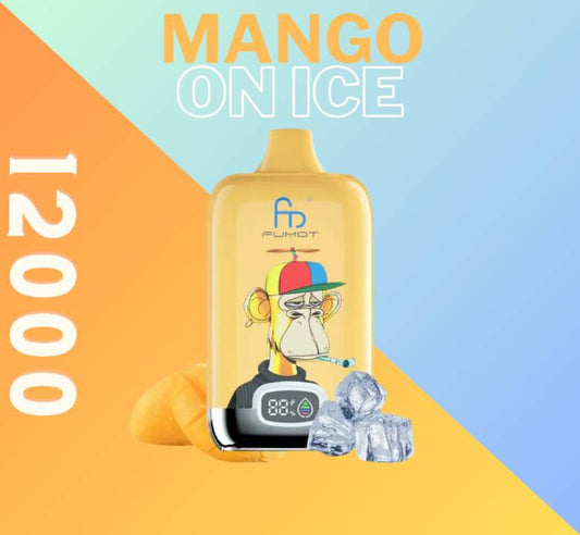 Randm Digital Box 12000 Mango On Ice 🥭🧊