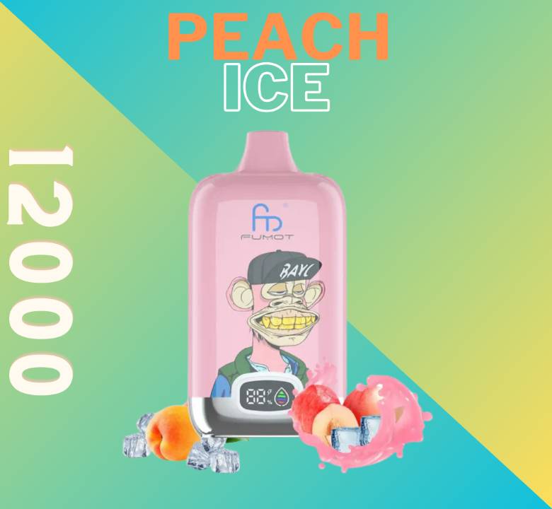 Randm Digital Box 12000 Peach Ice 🍑🧊