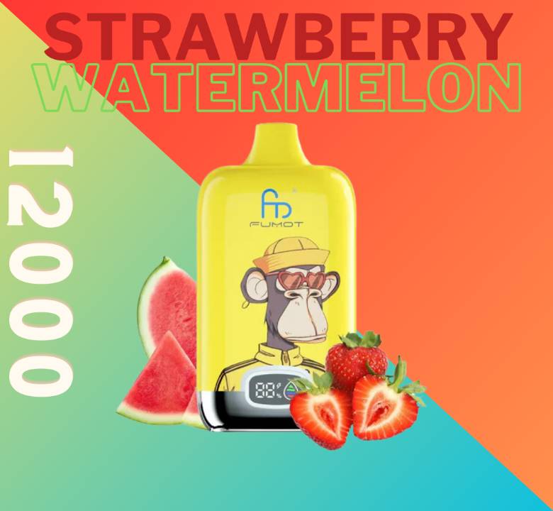 Randm Digital Box 12000 Strawberry Watermelon 🍓🍉