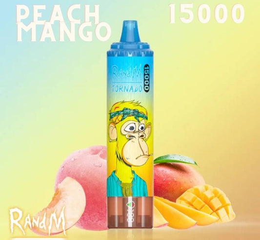 Randm Tornado Vape 15000 Peach Mango 🍑🥭