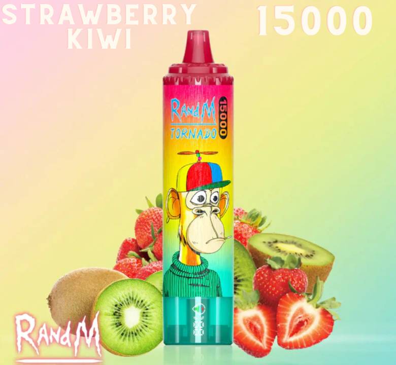 Randm Tornado Vape 15000 Strawberry Kiwi 🍓🥝